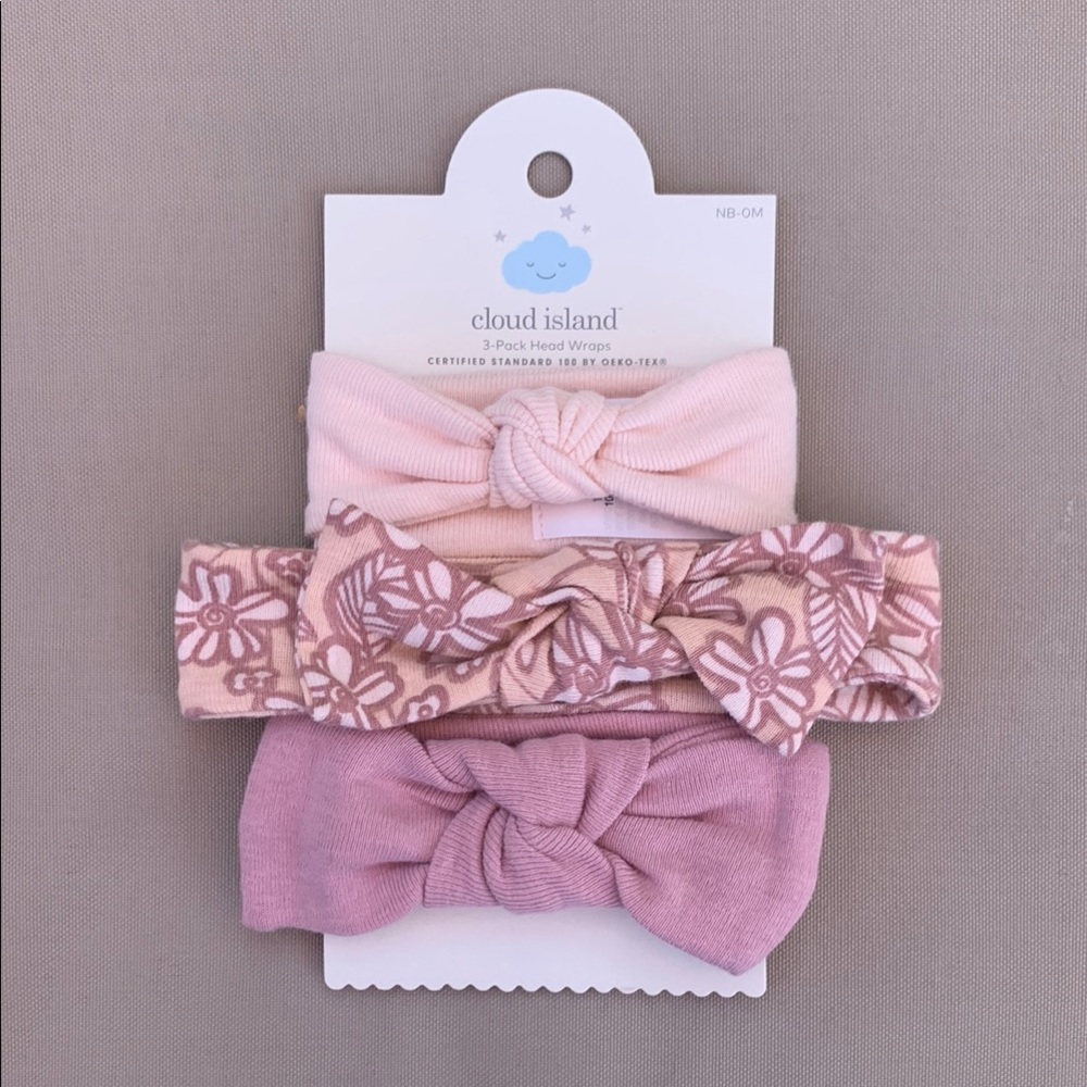 Cloud Island Pink and Purple Hair Accessories Set